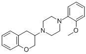 1-(3,4-Dihydro-2H-1-benzopyran-3-yl)-4-(2-methoxyphenyl)piperazine CAS#: 83823-53-4