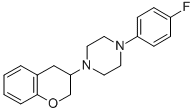 1-(3,4-Dihydro-2H-1-benzopyran-3-yl)-4-(4-fluorophenyl)piperazine CAS#: 83823-55-6