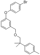 1-(4-Bromophenoxy)-3-((2-(4-methylphenyl)-2-methylpropoxy)methyl)benze ne CAS#: 80843-85-2