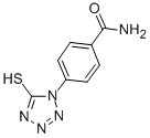 1-(4-CARBAMOYLPHENYL)-5-MERCAPTOTETRAZOLE CAS#: 80407-52-9