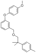 1-(4-Methoxyphenoxy)-3-((2-(4-methylphenyl)-2-methylpropoxy)methyl)ben zene CAS#: 80843-96-5