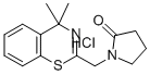 1-((4,4-Dimethyl-4H-1,3-benzothiazin-2-yl)methyl)-2-pyrrolidinone hydr ochloride CAS#: 81735-49-1