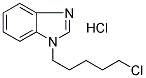 1-(5-CHLOROPENTYL)-1H-BENZIMIDAZOLE HYDROCHLORIDE CAS#: 81326-97-8