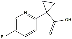 1-(5-broMopyridin-2-yl)cyclopropanecarboxylic acid CAS#: 827628-42-2