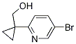 (1-(5-broMopyridin-2-yl)cyclopropyl)Methanol CAS#: 827628-20-6