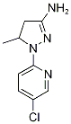 1-(5-chloro-2-pyridinyl)-5-methyl-4,5-dihydro-1H-pyrazol-3-amine CAS#: 85964-21-2