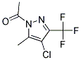 1-Acetyl-4-chloro-5-methyl-3-(trifluoromethyl)-1H-pyrazole CAS#: 808764-27-4