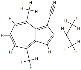 1-Azulenecarbonitrile,2-isopropyl-4,8-dimethyl-(6CI) CAS#: 815597-74-1