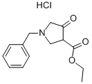 1-BENZYL-4-OXO-3-PYRROLIDINECARBOXYLIC ACID ETHYL ESTER HYDROCHLORIDE CAS#: 891-72-5