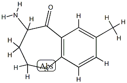 1-Benzothiepin-5(2H)-one,4-amino-3,4-dihydro-7-methyl-(8CI) CAS#: 801213-94-5