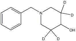 1-Benzyl-piperidine-3,3,5,5-d4-4-ol CAS#: 88227-11-6