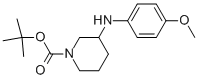1-Boc-3-(4-methoxyphenylamino)-piperidine CAS#: 816468-38-9