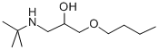 1-Butoxy-3-((1,1-dimethylethyl)amino)-2-propanol CAS#: 80762-79-4