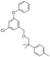 1-Chloro-3-((2-(4-methylphenyl)-2-methylpropoxy)methyl)-5-phenoxybenze ne CAS#: 83493-21-4