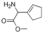 1-Cyclopentene-1-acetic acid, -alpha--amino-, methyl ester (9CI) CAS#: 86774-60-9