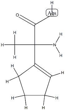 1-Cyclopentene-1-aceticacid,alpha-amino-alpha-methyl-(9CI) CAS#: 85564-12-1