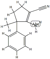 1-Cyclopentene-1-carbonitrile,2-amino-3-methyl-3-phenyl-(9CI) CAS#: 805246-73-5