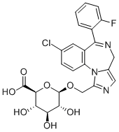 1'-HYDROXYMIDAZOLAM-?-D-GLUCURONIDE CAS#: 81256-81-7