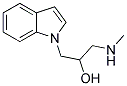 1-INDOL-1-YL-3-METHYLAMINO-PROPAN-2-OL CAS#: 825608-35-3