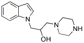 1-INDOL-1-YL-3-PIPERAZIN-1-YL-PROPAN-2-OL CAS#: 825608-36-4