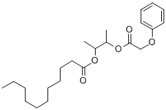 1-Methyl-2-((phenoxyacetyl)oxy)propyl undecanoate CAS#: 84006-72-4