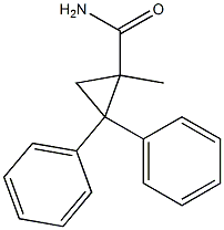 1-Methyl-2,2-diphenylcyclopropanecarboxaMide CAS#: 86456-50-0