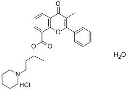 1-Methyl-3-(N-piperidino)propyl 3-methylflavone-8-carboxylate hydrochl oride hemihydrate CAS#: 86433-59-2