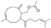 1-Methyl-7-(5-methyl-1-methylene-4-hexenyl)-5-methylene-1-cyclononene-6-methanol acetate CAS#: 80388-45-0