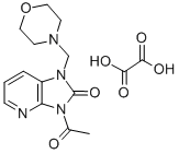 1-Morpholinomethyl-3-acetyl-2-oxoimidazo(4,5-b)pyridine oxalate CAS#: 85930-05-8