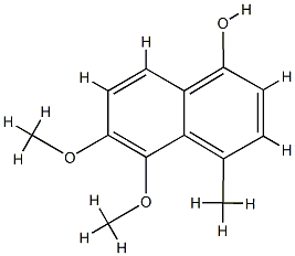 1-Naphthalenol,5,6-dimethoxy-4-methyl-(9CI) CAS#: 812646-84-7