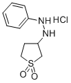1-Phenyl-2-(tetrahydrothien-3-yl)hydrazine dioxide hydrochloride CAS#: 884-50-4