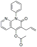 1-Phenyl-3-(2-propenyl)-4-acetoxy-1,8-naphthyridin-2(1H)-one CAS#: 89108-58-7