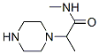 1-Piperazineacetamide,N,-alpha--dimethyl-(9CI) CAS#: 86906-74-3