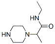 1-Piperazineacetamide,N-ethyl--alpha--methyl-(9CI) CAS#: 86906-56-1