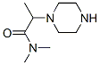 1-Piperazineacetamide,N,N,-alpha--trimethyl-(9CI) CAS#: 86906-72-1