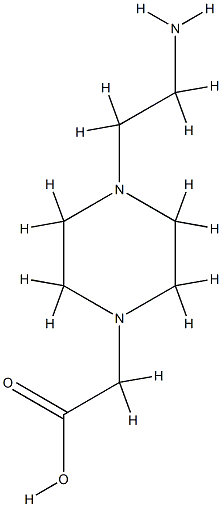 1-Piperazineaceticacid,4-(2-aminoethyl)-(9CI) CAS#: 87980-97-0