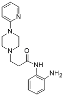 1-Piperazinepropanamide, N-(2-aminophenyl)-4-(2-pyridinyl)- CAS#: 86523-91-3