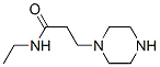 1-Piperazinepropanamide,N-ethyl-(9CI) CAS#: 89009-59-6