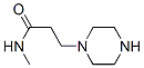 1-Piperazinepropanamide,N-methyl-(9CI) CAS#: 89009-58-5