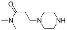 1-Piperazinepropanamide,N,N-dimethyl-(9CI) CAS#: 89009-68-7