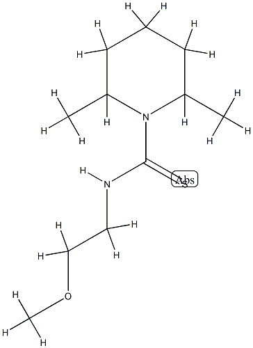 1-Piperidinecarbothioamide,N-(2-methoxyethyl)-2,6-dimethyl-(9CI) CAS#: 827591-72-0