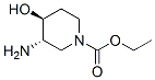 1-Piperidinecarboxylicacid,3-amino-4-hydroxy-,ethylester,trans-(9CI) CAS#: 86718-21-0