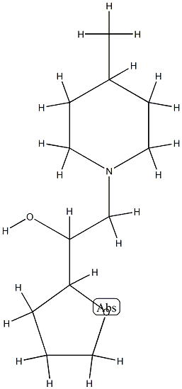 1-Piperidineethanol,4-methyl-alpha-tetrahydro-2-furyl-(4CI) CAS#: 810689-81-7
