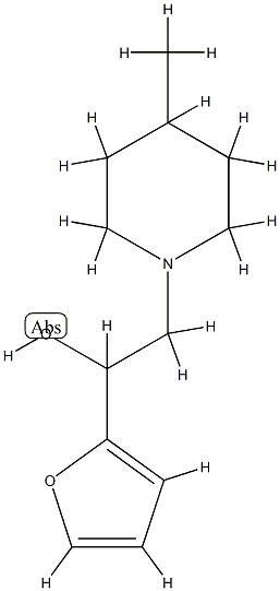 1-Piperidineethanol,alpha-2-furyl-4-methyl-(4CI) CAS#: 810675-80-0