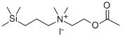 1-Propanaminium, N-(2-(acetyloxy)ethyl)-N,N-dimethyl-3-(trimethylsilyl )-, iodide CAS#: 84584-67-8