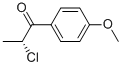 1-Propanone, 2-chloro-1-(4-methoxyphenyl)-, (R)- (9CI) CAS#: 85277-58-3