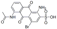 1-amino-4-bromo-5-acetamido-2-anthraquinonesulfonic acid CAS#: 86277-89-6