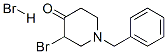 1-benzyl-3-bromo-4-piperidone hydrobromide CAS#: 83877-88-7
