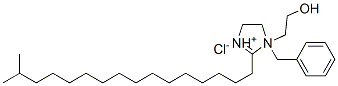 1-benzyl-4,5-dihydro-1-(2-hydroxyethyl)-2-(15-methylhexadecyl)-1H-imidazolium chloride CAS#: 84625-60-5