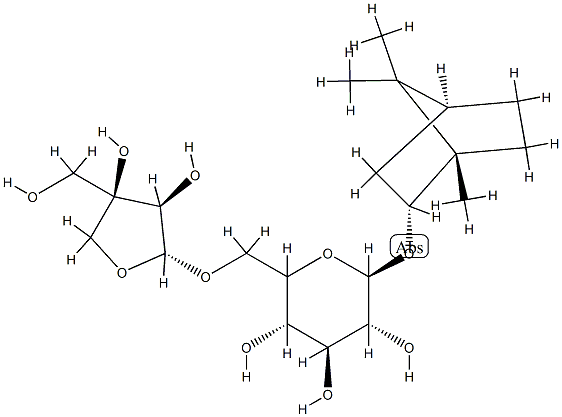 1-borneol-beta-apisyl-beta-glucopyranoside CAS#: 88700-35-0